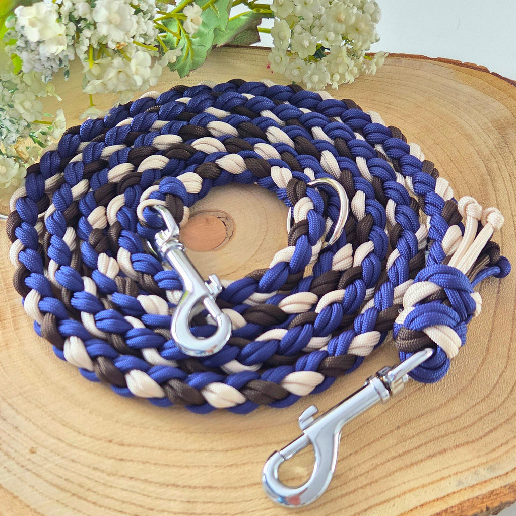 Individuelle Paracord-Leine für Hunde 15-30 kg