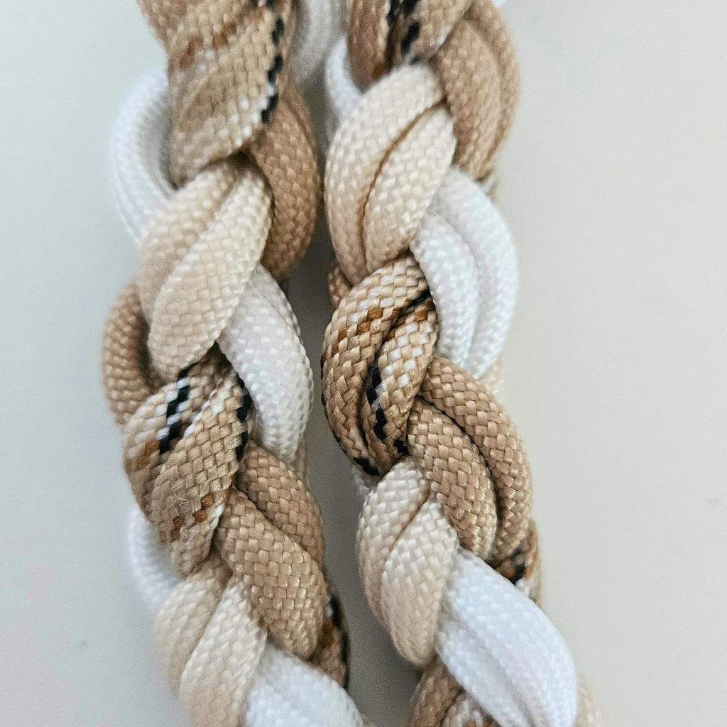 beige-braune Hundeleine für Hunde bis 15 kg