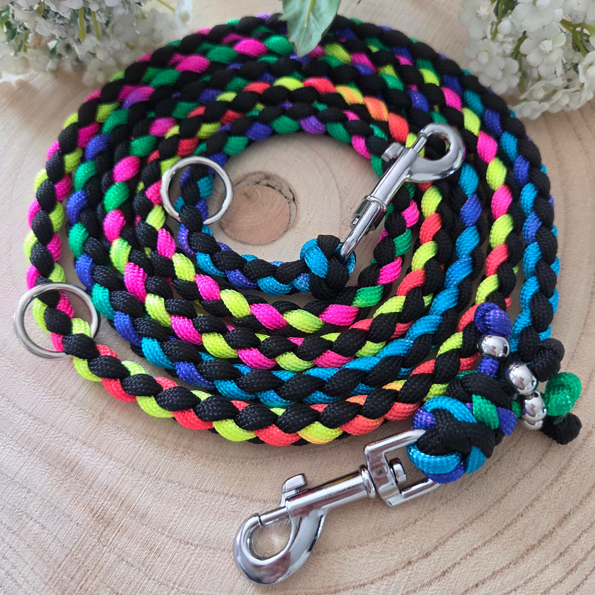 Individuelle Paracord-Leine für Hunde 15-30 kg
