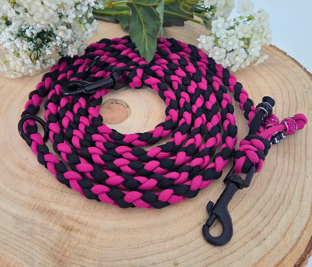 Geflochtene Paracord-Leine für Hunde < 5 kg