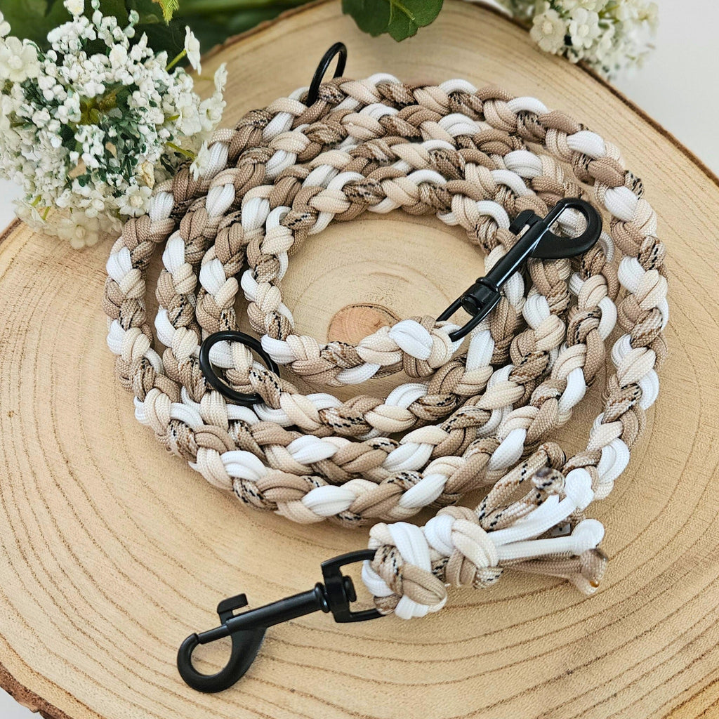 Individuelle Paracord-Leine für Hunde 15-30 kg
