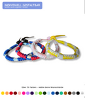 EM-Keramik Halsband individuell – natürliche Zeckenabwehr, geflochten aus Paracord