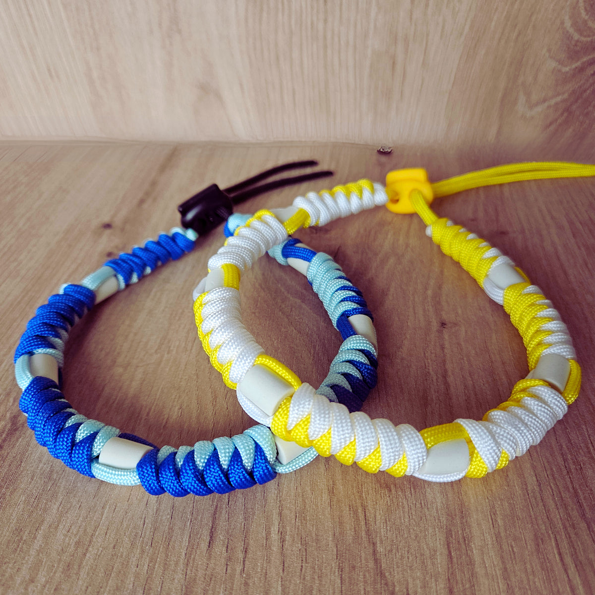 EM-Keramik Halsband individuell – natürliche Zeckenabwehr, geflochten aus Paracord