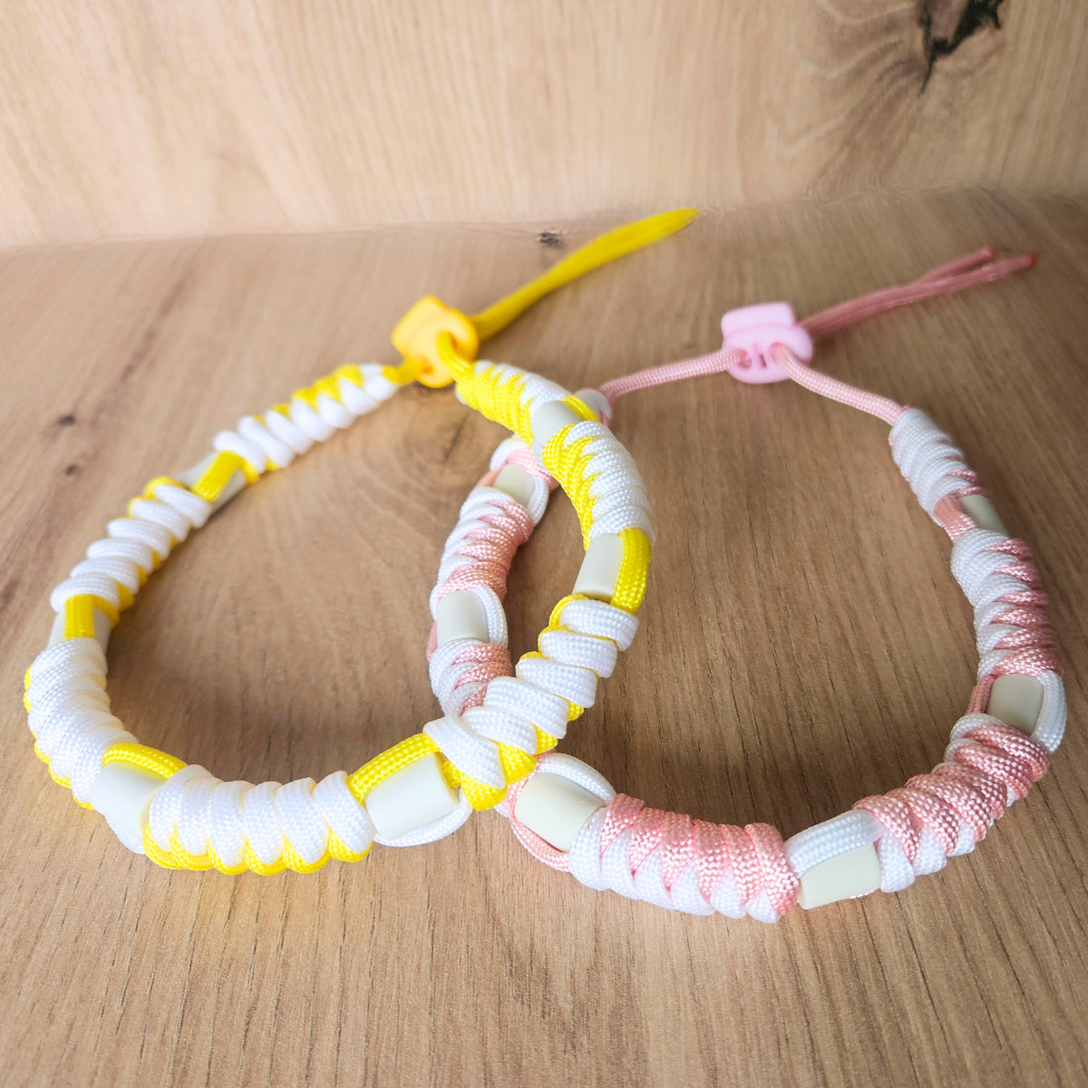 EM-Keramik Halsband individuell – natürliche Zeckenabwehr, geflochten aus Paracord